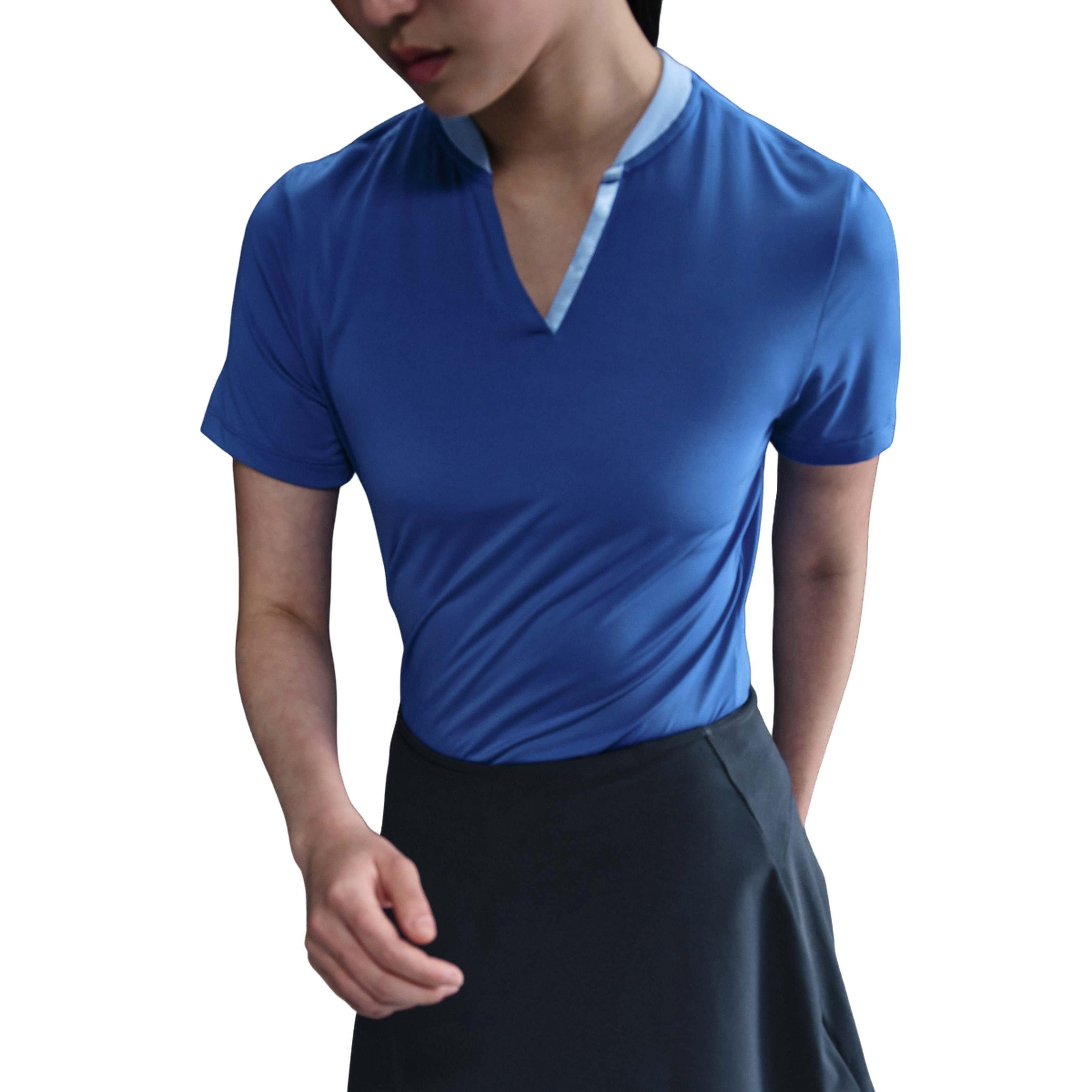 Nike Women's Tour Dri-FIT Flouncy Golf Skirt -Blue